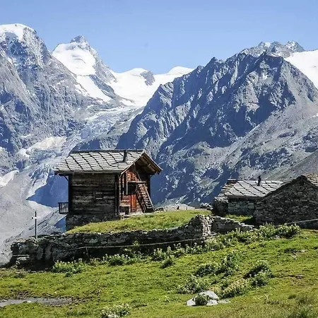Le Panorama - 54 A Arolla Face Aux Montagnes A 150m Des Pistes Evolene