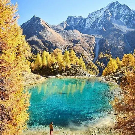 Le Panorama - 54 A Arolla Face Aux Montagnes A 150m Des Pistes Evolene