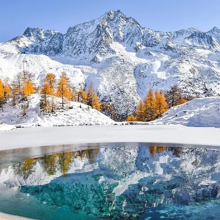Le Panorama - 54 A Arolla Face Aux Montagnes A 150m Des Pistes * Evolene