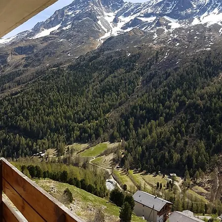 Le Panorama - 54 A Arolla Face Aux Montagnes A 150m Des Pistes Appartement